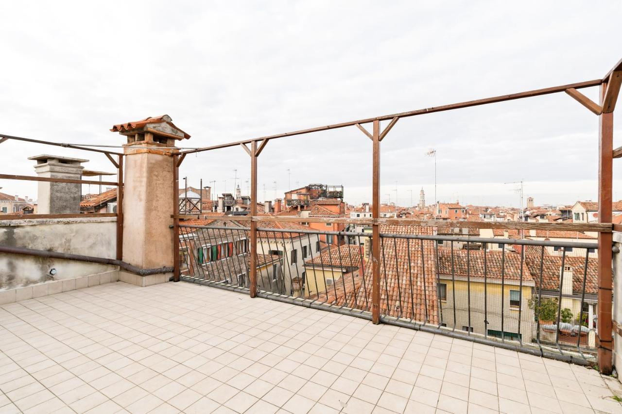 Ponte Di Rialto Penthouse With Panoramic Terrace Daire Venedik Dış mekan fotoğraf