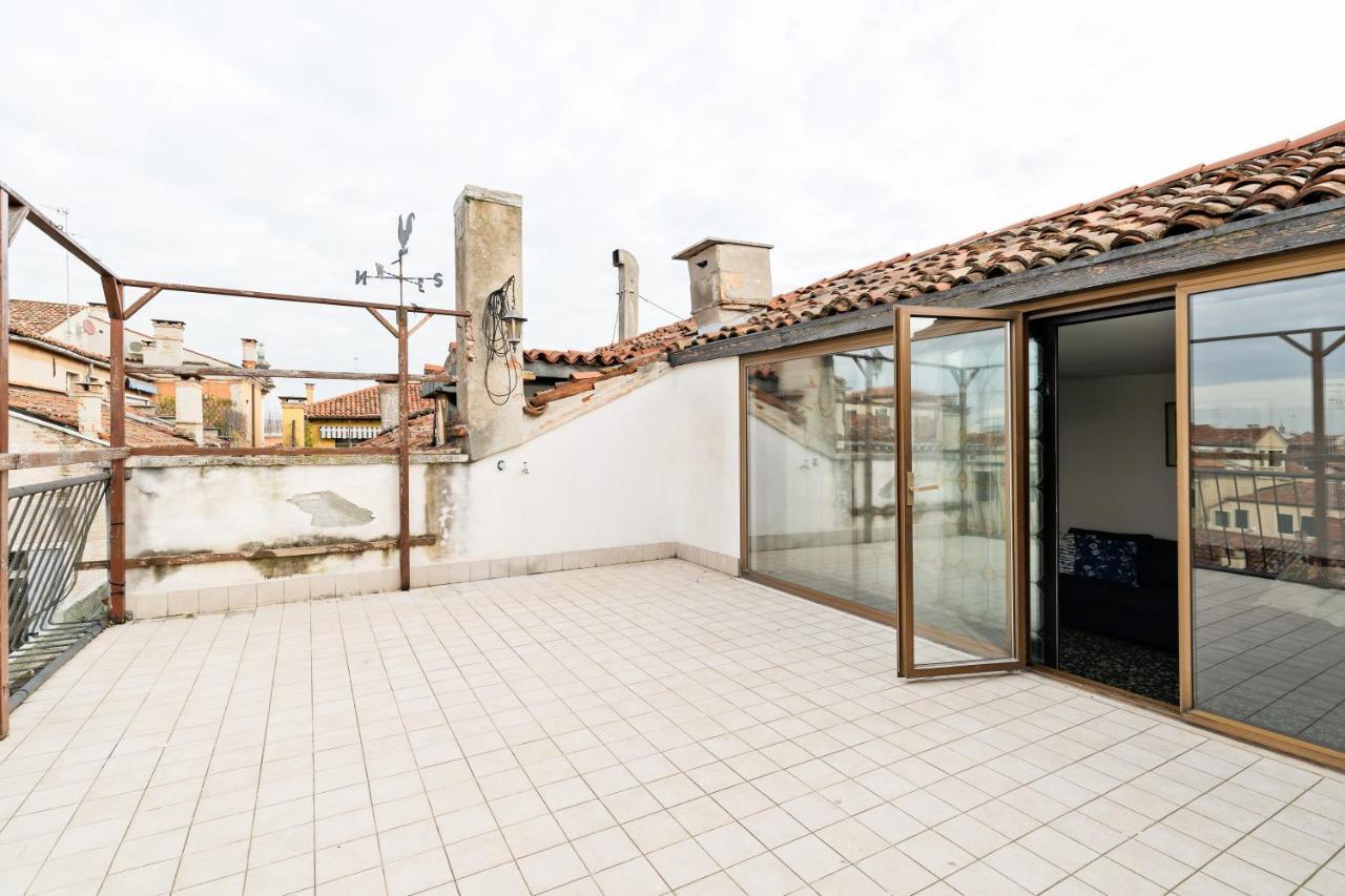 Ponte Di Rialto Penthouse With Panoramic Terrace Daire Venedik Dış mekan fotoğraf